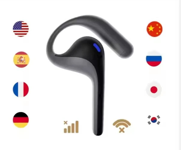Timekettle W4 Pro Smart Translator Headset OLED Touch Screen Real-Time Audio Video Phone Synchronous Transfer Android WiFi Color