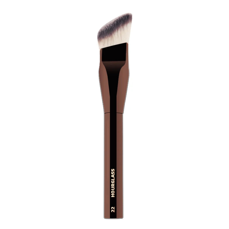 HOURGLASS Angled Liquid Foundation Brushes Foundation Cream Brush Blush Brush  Base Make Up Tool-022