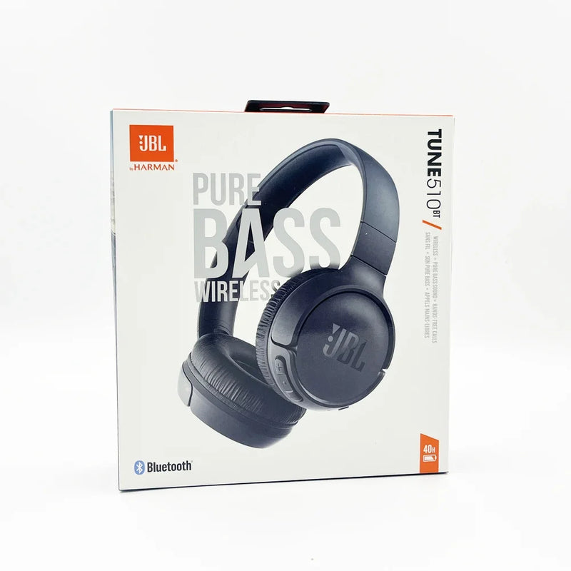 JBL Tune 510 BT Wireless Bluetooth Headset Purebass Sound Fast charge for long battery life